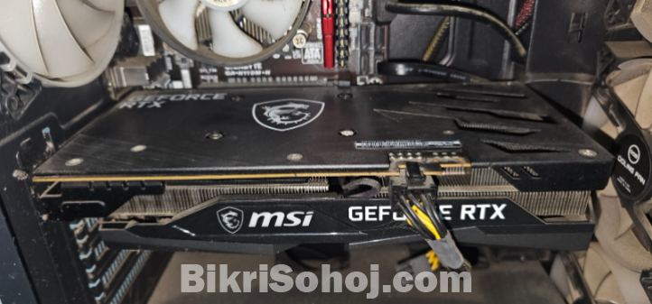 RTX3050 8GB ram with power supply 650wt